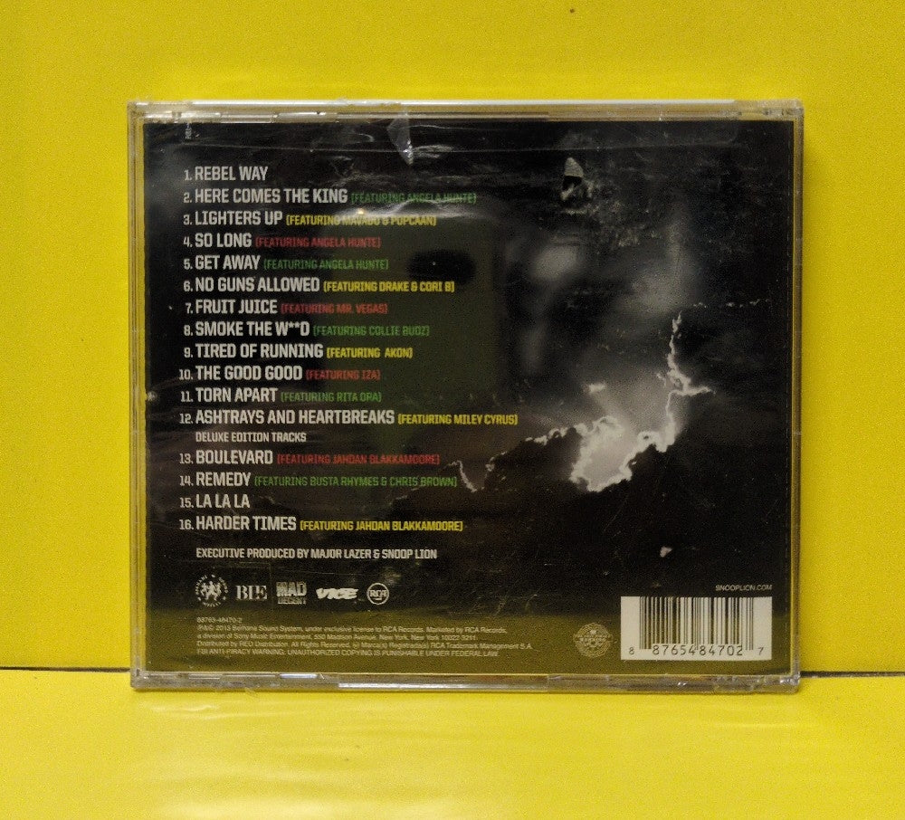 Snoop Lion - Reincarnated - 2013 - 88765-48470-2 - New - Sealed - CDs