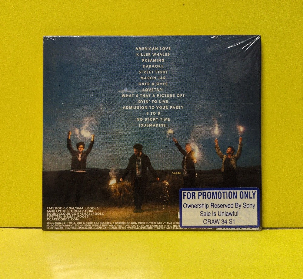 Smallpools - Lovetap! - 2015 - 88843-09874-2 - New - Sealed - CDs - Promo