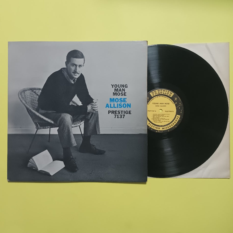 Moses Allison - Young Man Mose MONO BERGENFIELD - 1958 - PRLP 7137 - Used - VG++ - Vinyl