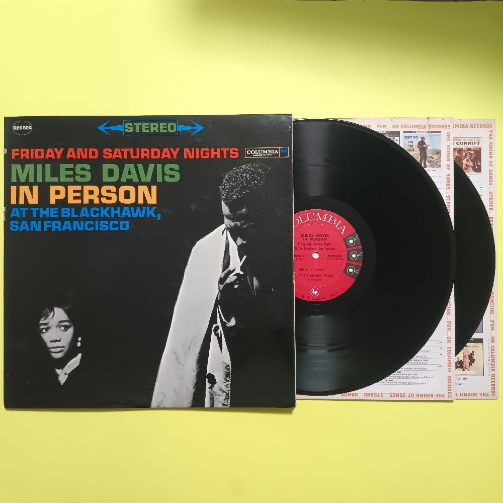 Miles Davis - In Person Fri & Sat At The Blackhawk OG MONO IN STEREO COVER - 1961 - CL 1694 / C2L 20 - Used - VG++ - Vinyl