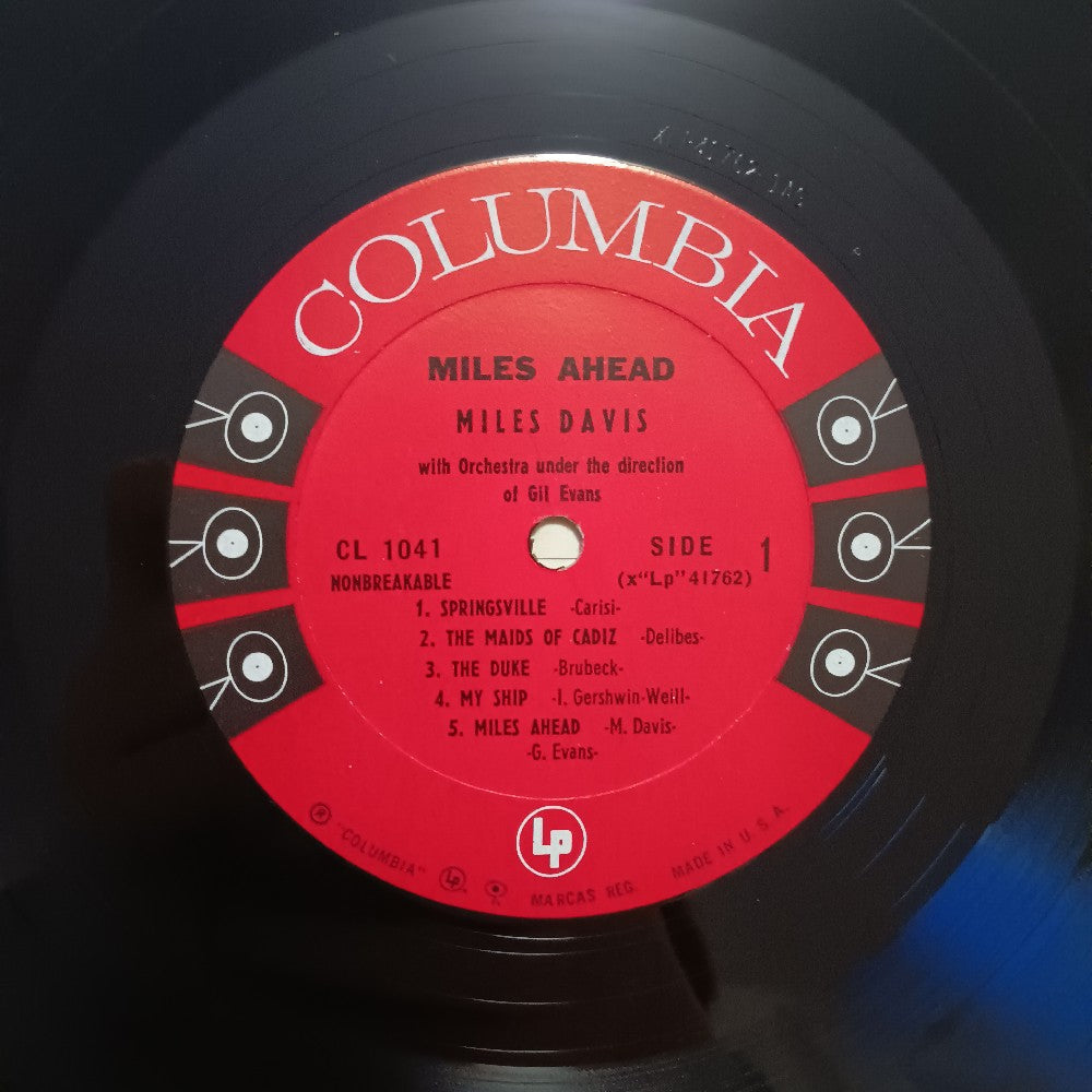 Miles Davis & Gil Evans - Miles Ahead +19 6 EYE MONO - 1960 - CL 1041 - Used - VG++ - Vinyl