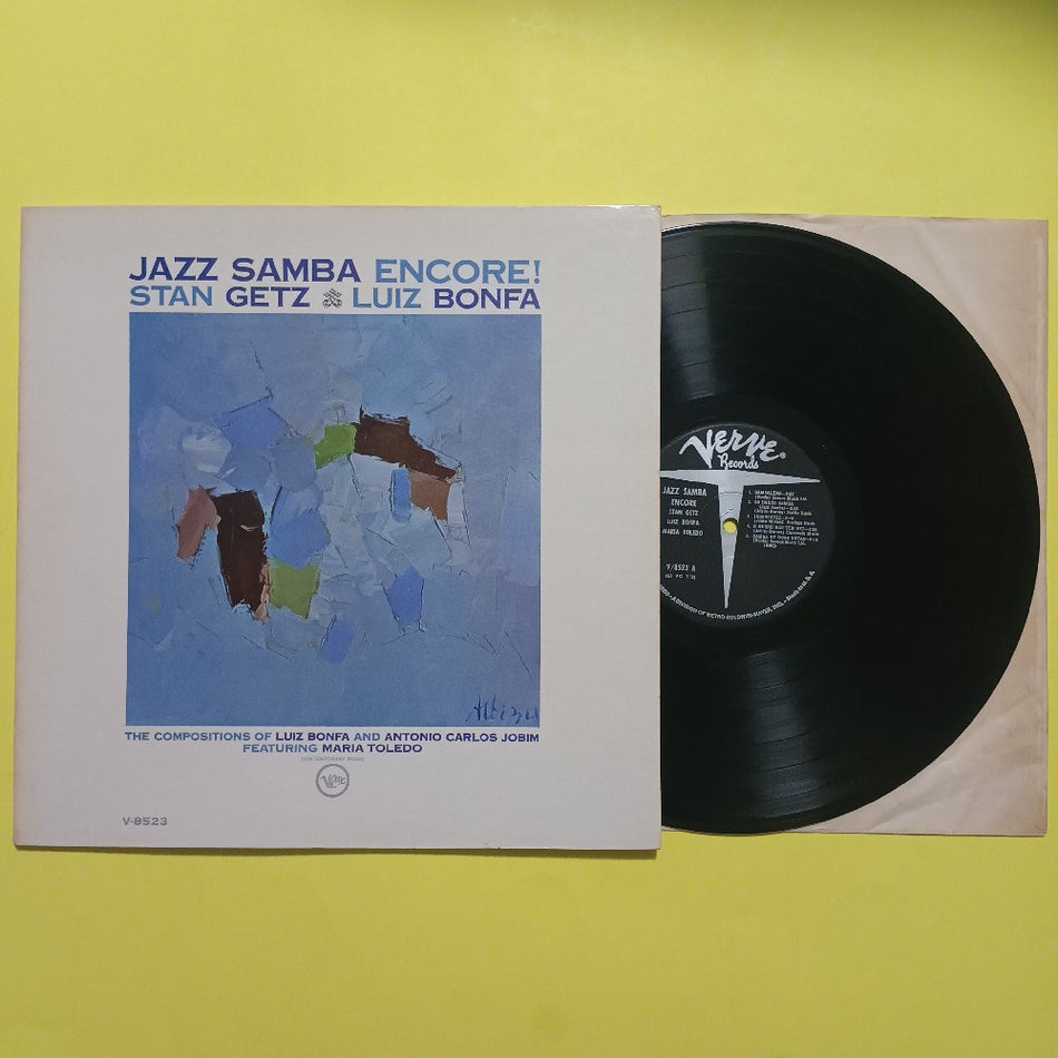 Stan Getz & Luis Bonfa - Jazz Samba Encore OG MONO - 1963 - V-8523 - Used - VG++ - Vinyl