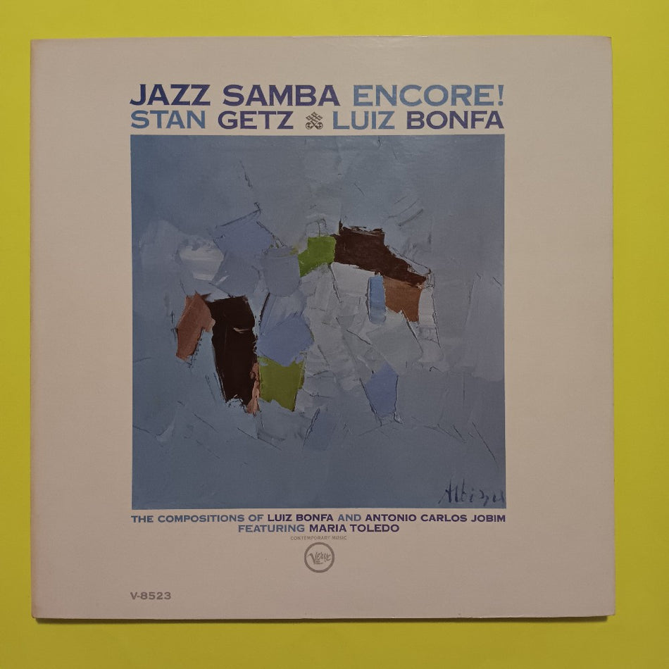 Stan Getz & Luis Bonfa - Jazz Samba Encore OG MONO - 1963 - V-8523 - Used - VG++ - Vinyl