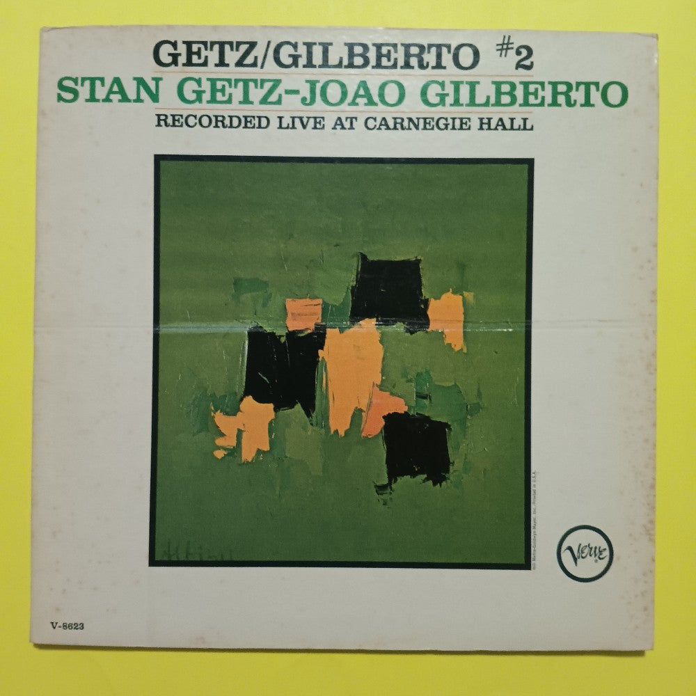 Stan Getz / Joao Gilberto - Getz / Gilberto #2 Carnegie Hall MONO RVG - 1966 - V-8623 - Used - VG++ - Vinyl