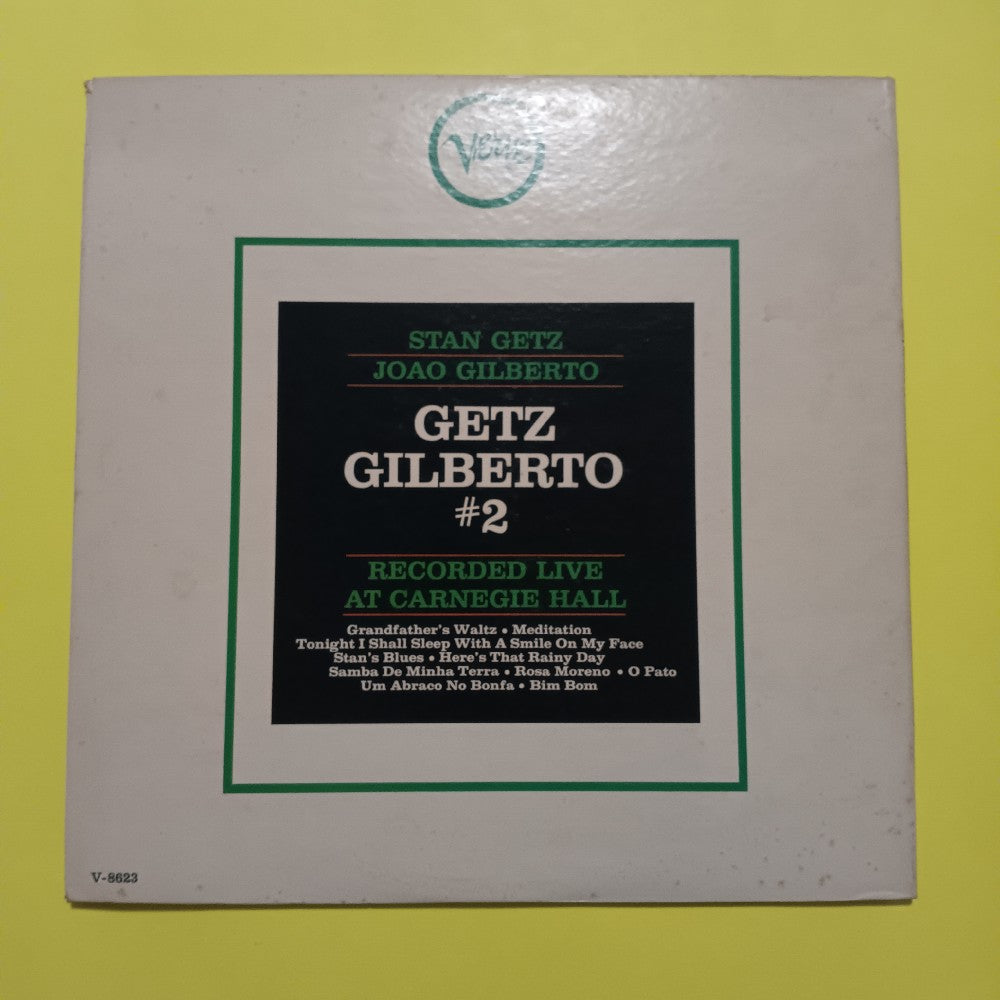 Stan Getz / Joao Gilberto - Getz / Gilberto #2 Carnegie Hall MONO