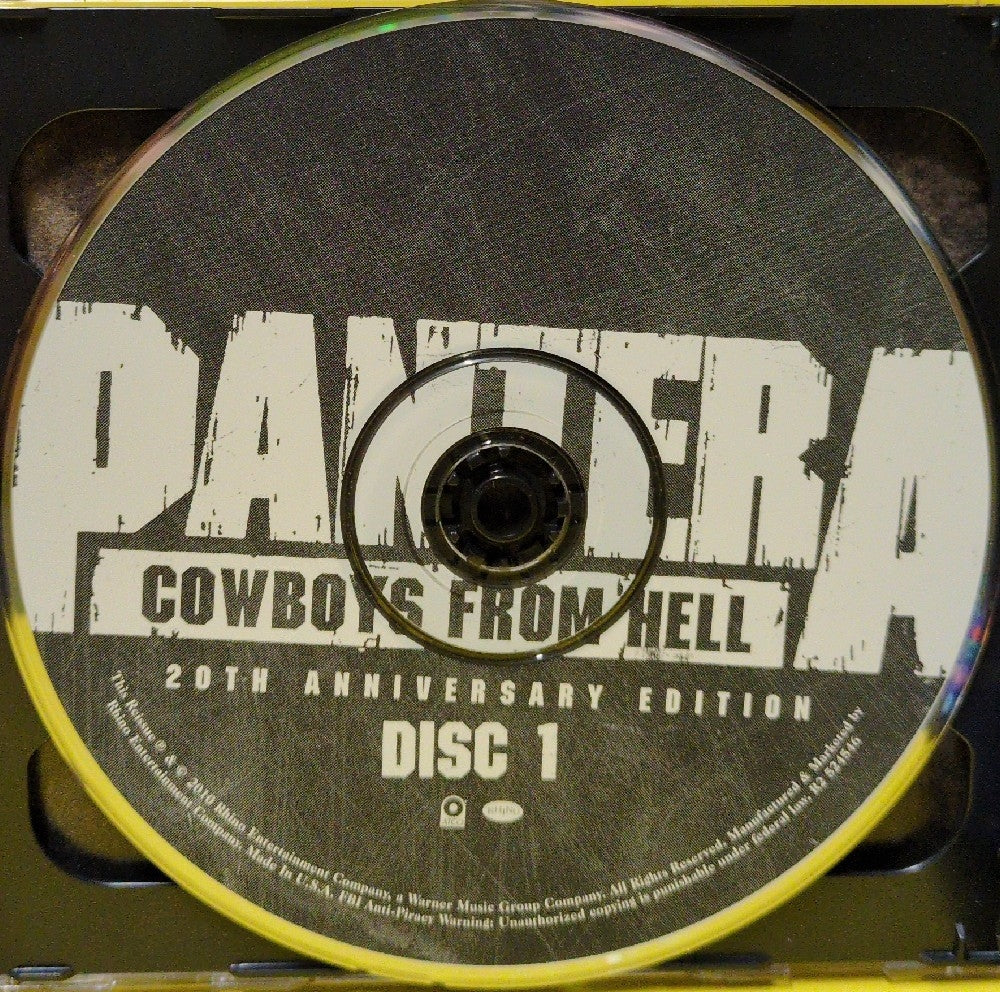 Pantera - Cowboys From Hell - 2010 - R2 524546 - Used - EX - CDs - 2xCD