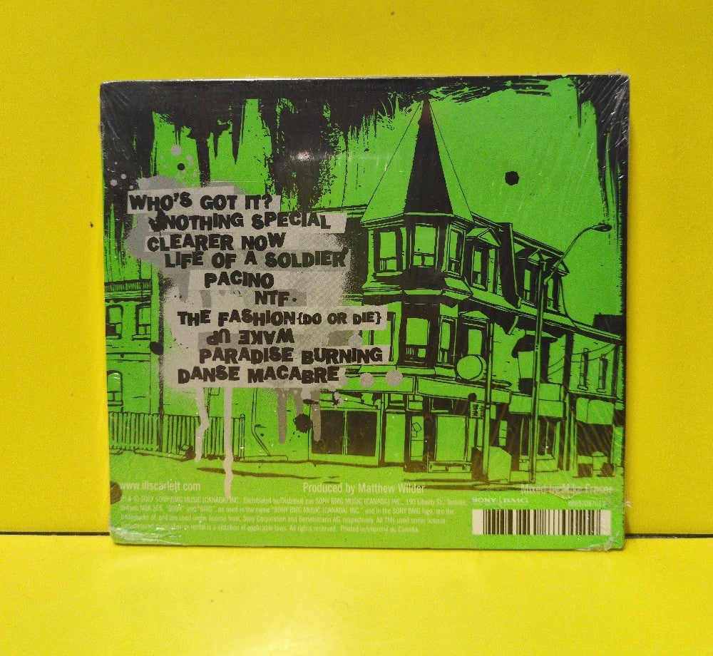 Illscarlett - All Day With It - 2007 - 88697087012 - New - Sealed - CDs - Ultimate Collector's Edition - Canadian Import - Digipak