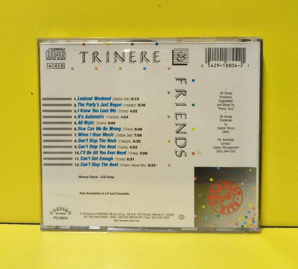 Trinere - Trinere & Friends (Greatest Hits) - 1989 - PD-8804 - Used - EX - CDs - Remastered