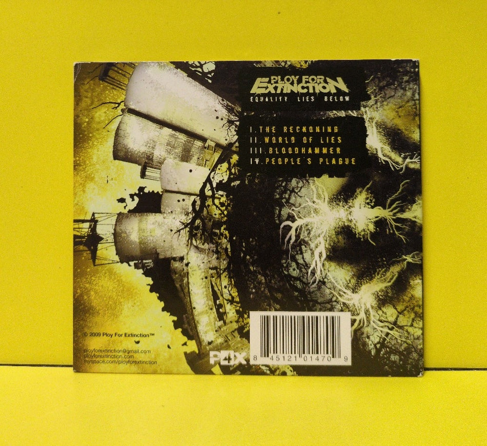 Ploy For Extinction - Equality Lies Below - 2009 - Used - EX - CDs