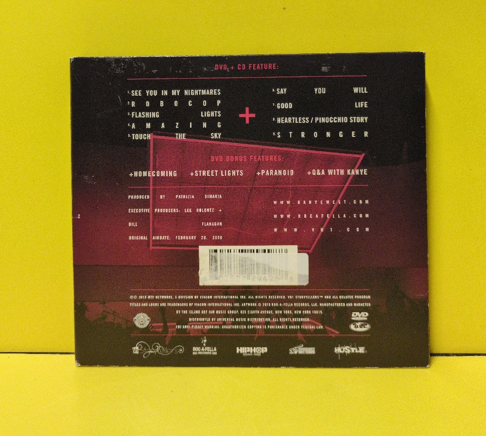 Kanye West - VH1 Storytellers - 2010 - B0013877-50 - Used - EX - CDs - CD/DVD Set