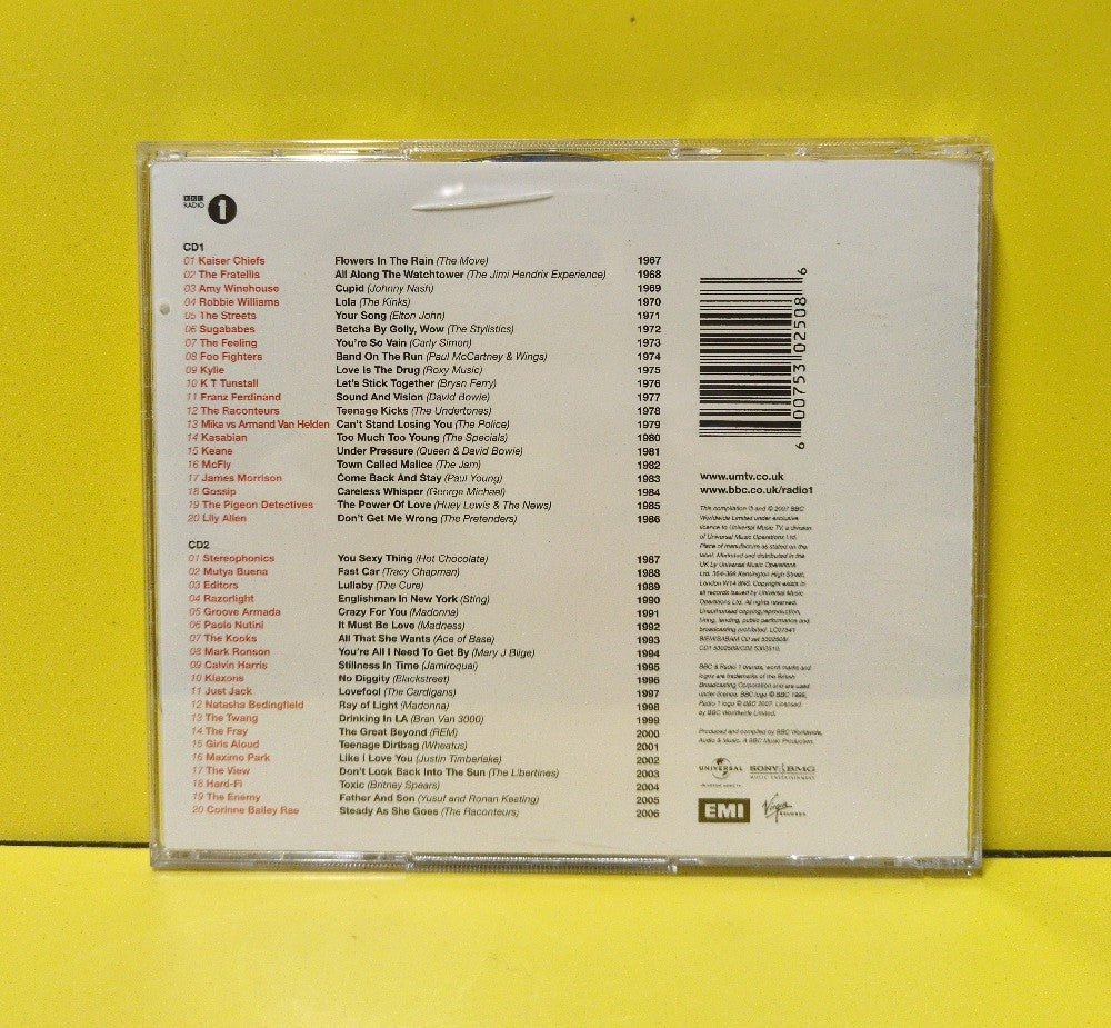 Various - Radio 1 Established 1967 - 2007 - 5302508 - Used - EX - CDs - 2xCD - UK Import