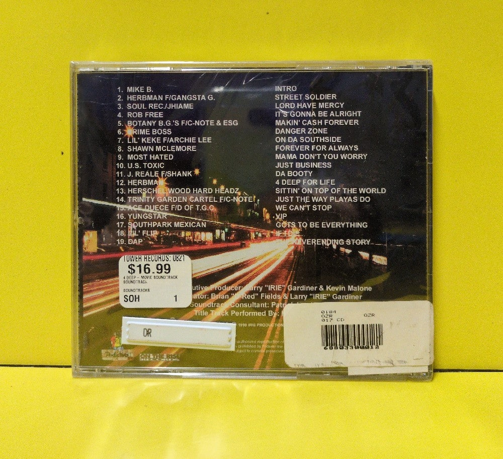 Various - 4 Deep - 1999 - IPD 1 - New - Sealed - CDs