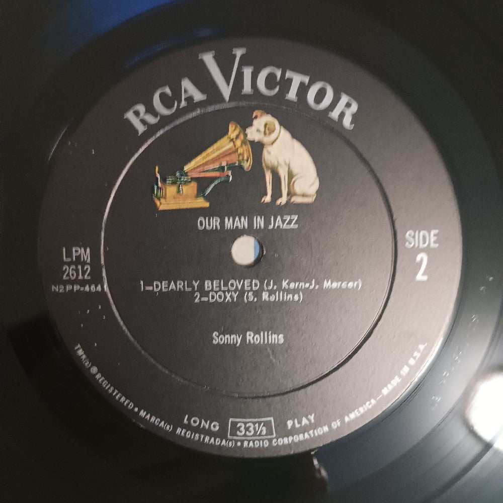 Sonny Rollins - Our Man In Jazz OG DG MONO - 1963 - LPM 2612 - Used - EX - Vinyl