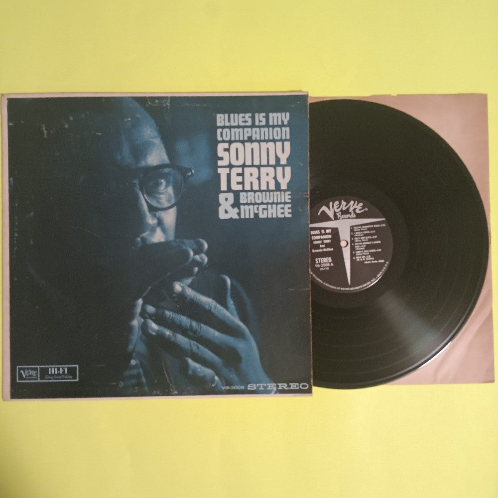 Sonny Terry & Brownie McGhee - Blues Is My Companion - 1961 - V6-3008 - Used - EX - Vinyl