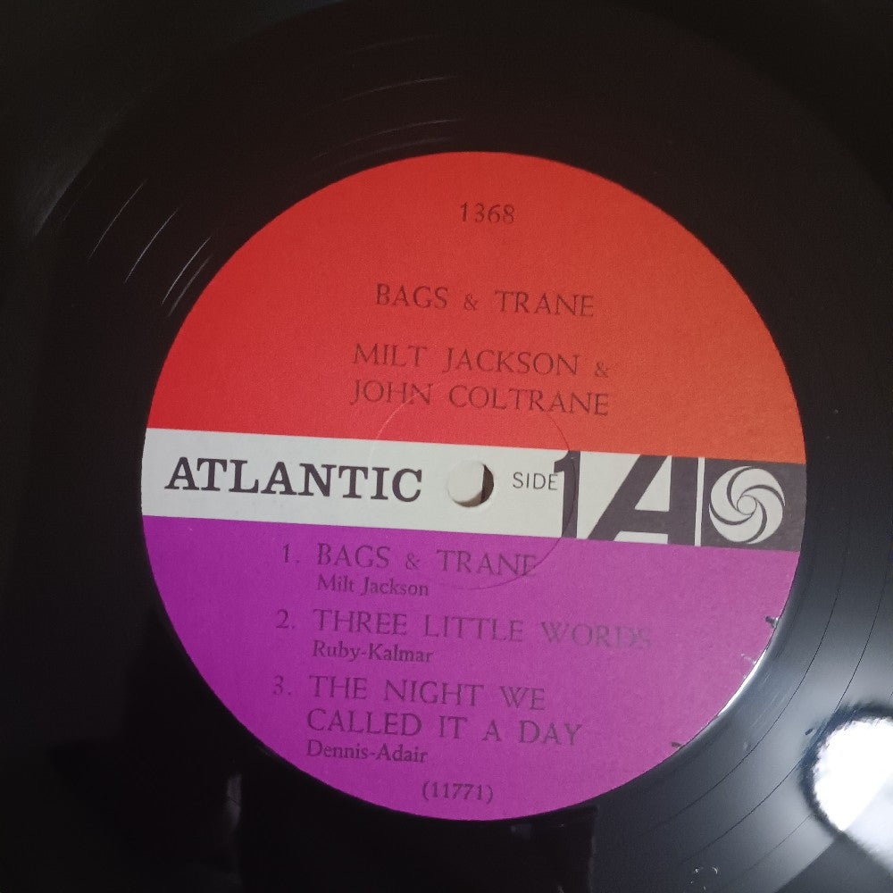 Milt Jackson / John Coltrane - Bags & Trane OG MONO NO R - 1961 - Atlantic 1368 - Used - EX - Vinyl