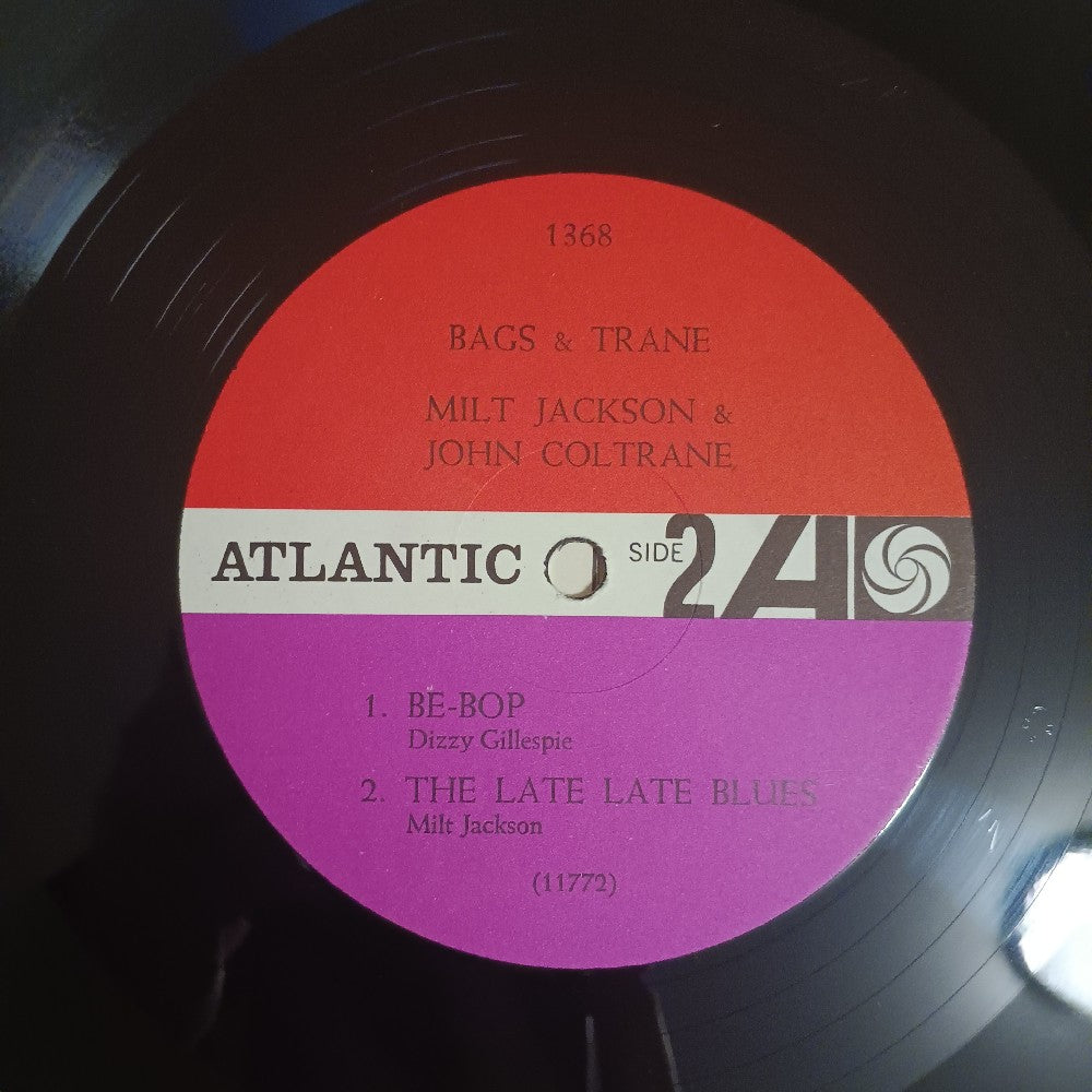 Milt Jackson / John Coltrane - Bags & Trane OG MONO NO R - 1961 - Atlantic 1368 - Used - EX - Vinyl
