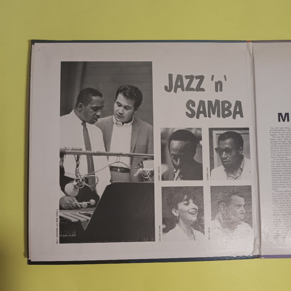 Milt Jackson - Jazz 'N' Samba OG MONO VAN GELDER - 1965 - A-70 - Used - EX - Vinyl