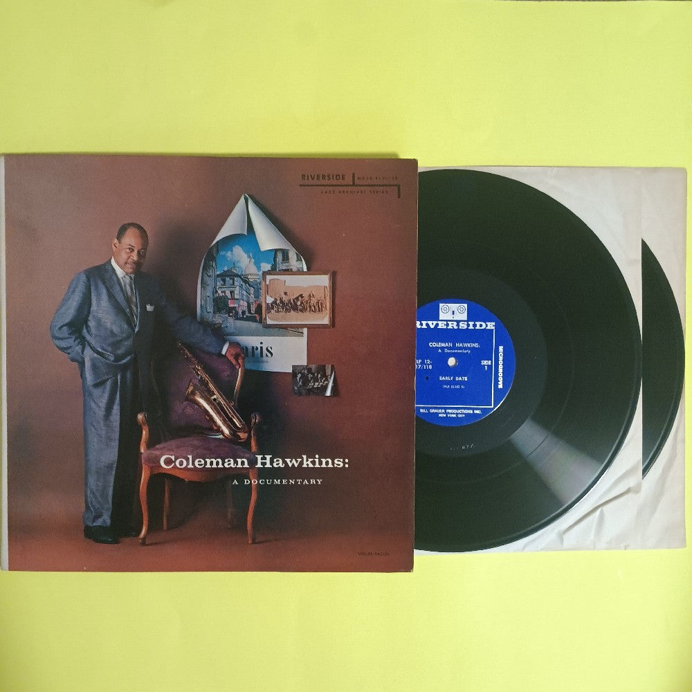 Coleman Hawkins - A Documentary MONO AUTOCOUPLED - 1965 - RLP 12-117/118 - Used - VG++ - Vinyl