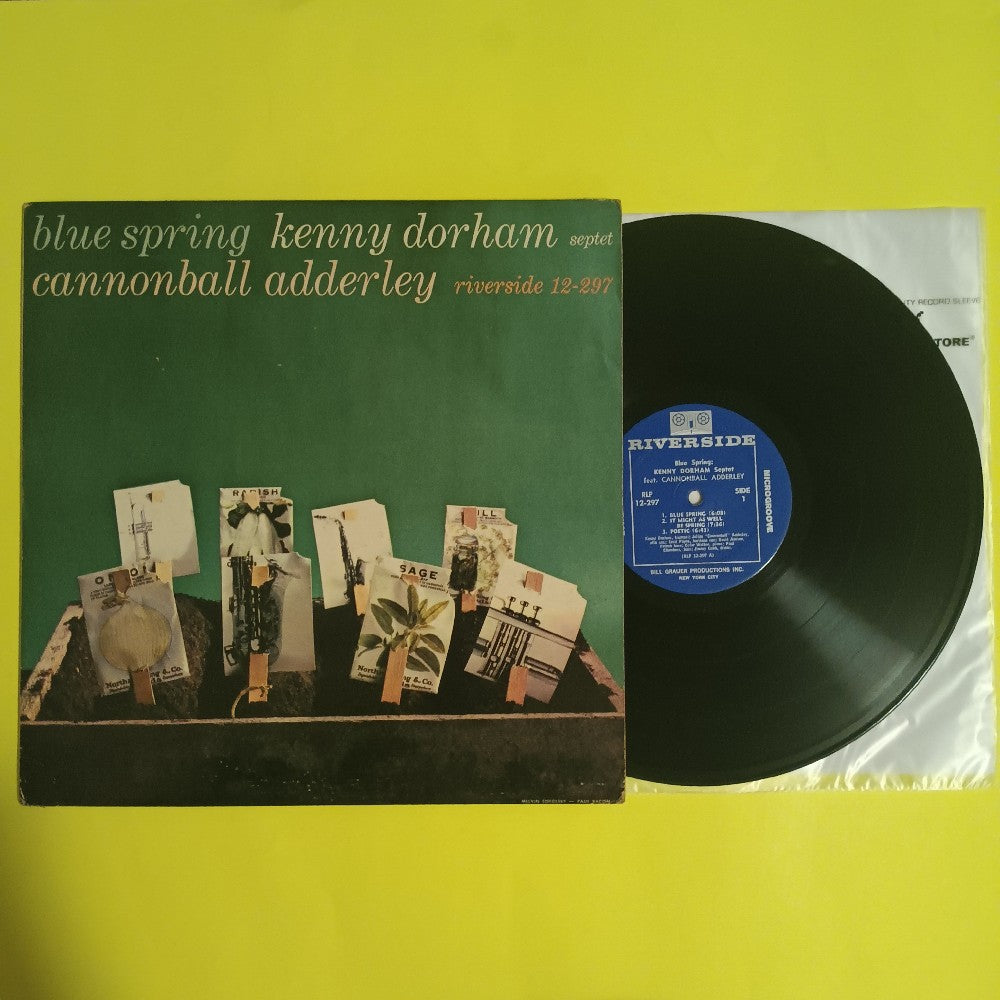 Kenny Dorham & Cannonball Adderley - Blue Spring MONO - 1961 - RLP 12-297 - Used - VG++ - Vinyl