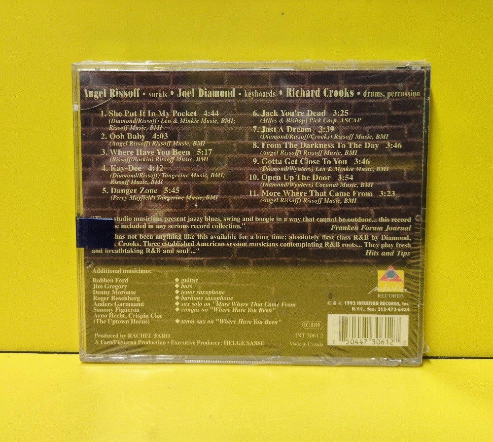Diamond, Angel & Crooks - More Where That Came From - 1993 - INT 3061 2 - New - Sealed - CDs