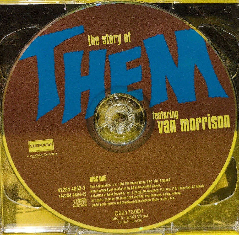 Them Featuring Van Morrison - The Story Of Them Featuring Van Morrison (Anthology 1964-1966) - 1999 - 42284 4833-2 - Used - EX - CDs - 2xCD