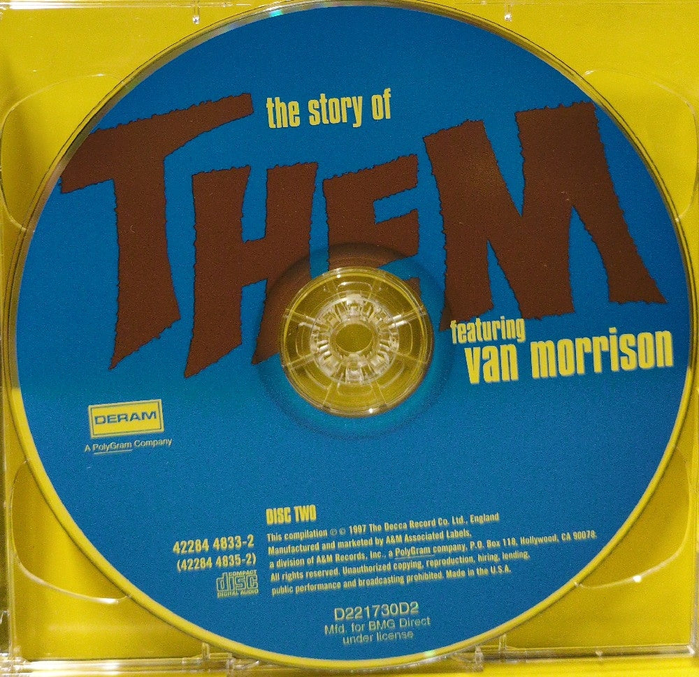 Them Featuring Van Morrison - The Story Of Them Featuring Van Morrison (Anthology 1964-1966) - 1999 - 42284 4833-2 - Used - EX - CDs - 2xCD