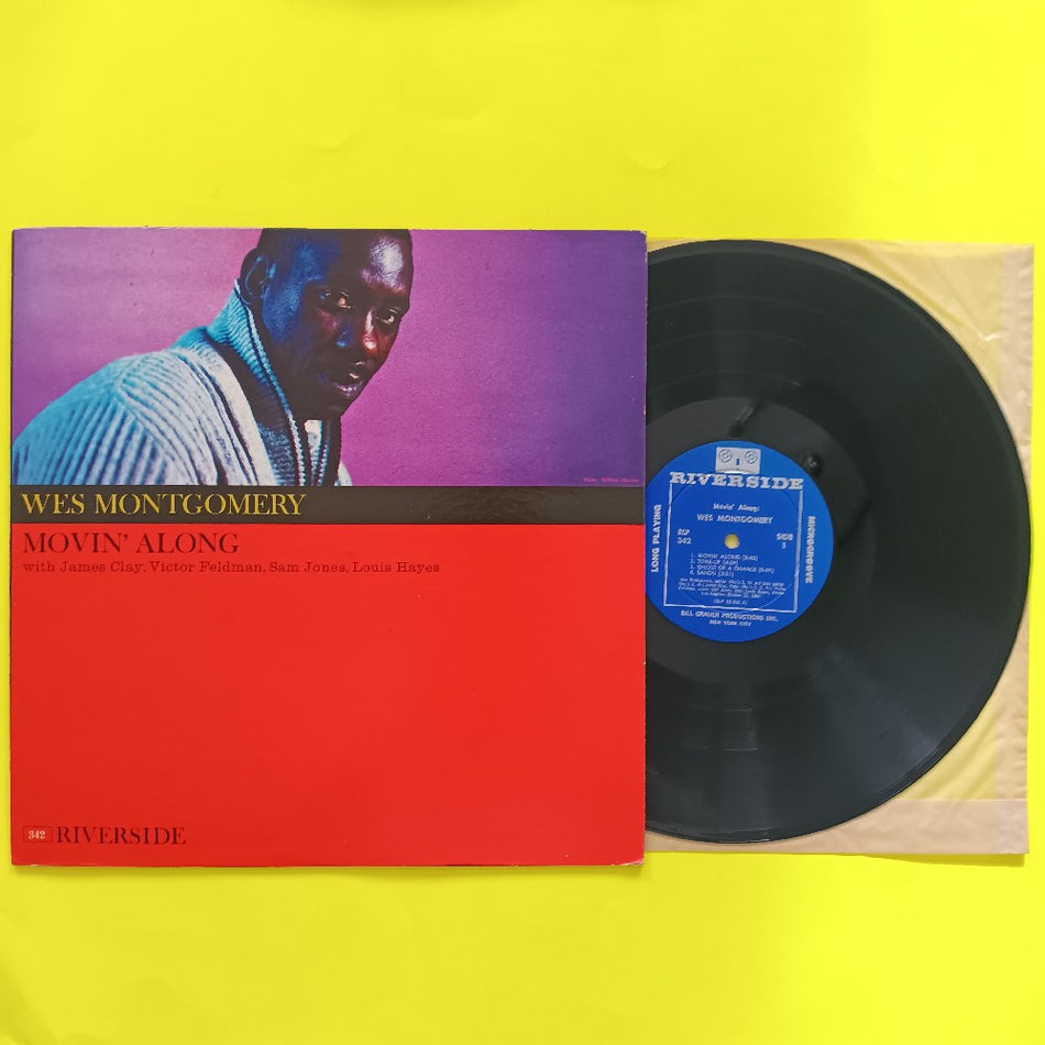 Wes Montgomery - Movin' Along OG MONO DG MISPRINT - 1961 - RLP 342 - Used - EX - Vinyl