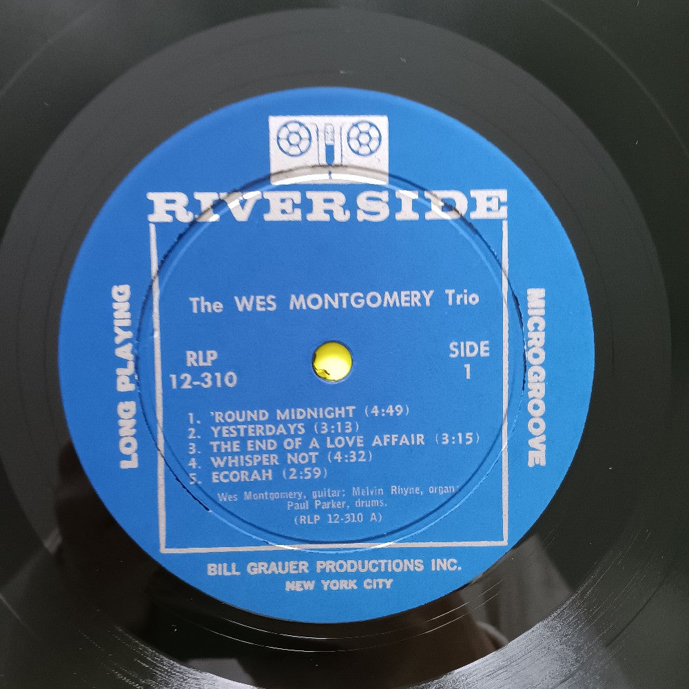 The Wes Montgomery Trio - Self Titled MONO - 1962 - RLP 12-310 - Used - VG++ - Vinyl