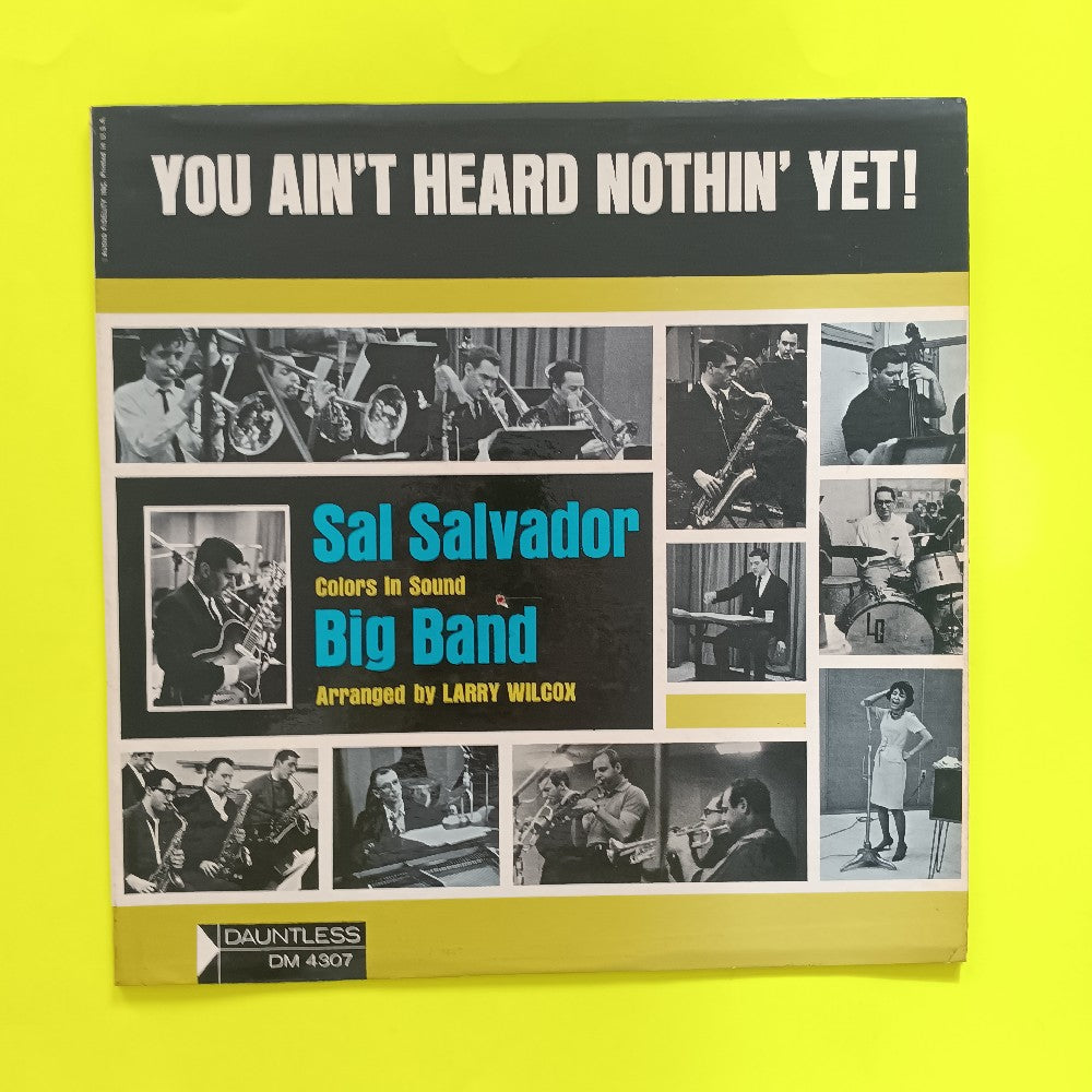 Salvador Salvador - You Ain't Heard Nothin' Yet OG MONO - 1963 - DM 4307 - Used - VG++ - Vinyl