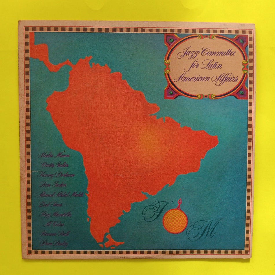Willis Conover - Jazz Committee For Latin American Affairs OG - 1963 - LP 303 - Used - VG++ - Vinyl