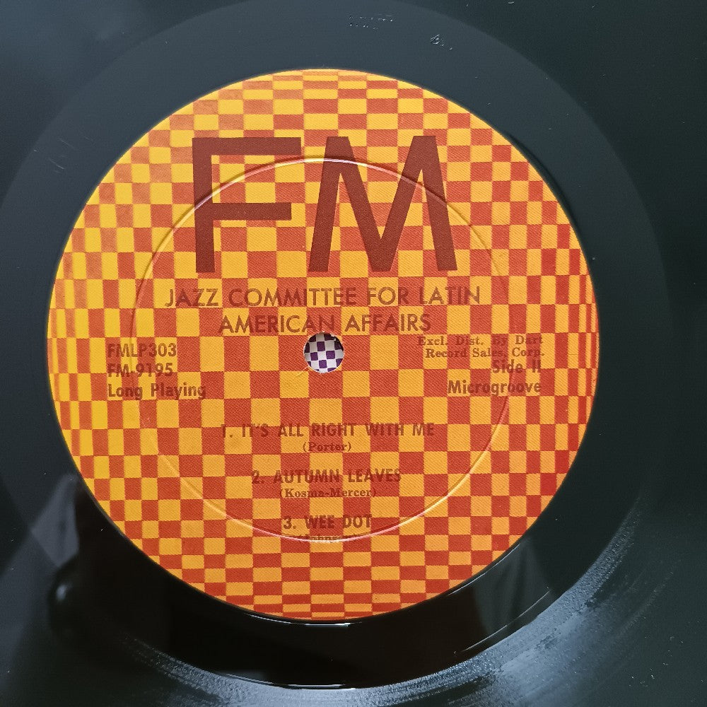 Willis Conover - Jazz Committee For Latin American Affairs OG - 1963 - LP 303 - Used - VG++ - Vinyl