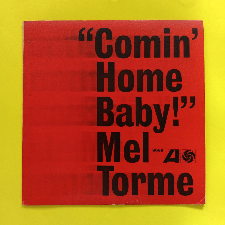 Mel Torme - Comin' Home Baby OG MONO MISPRINT - 1962 - Atlantic 8069 - Used - EX - Vinyl