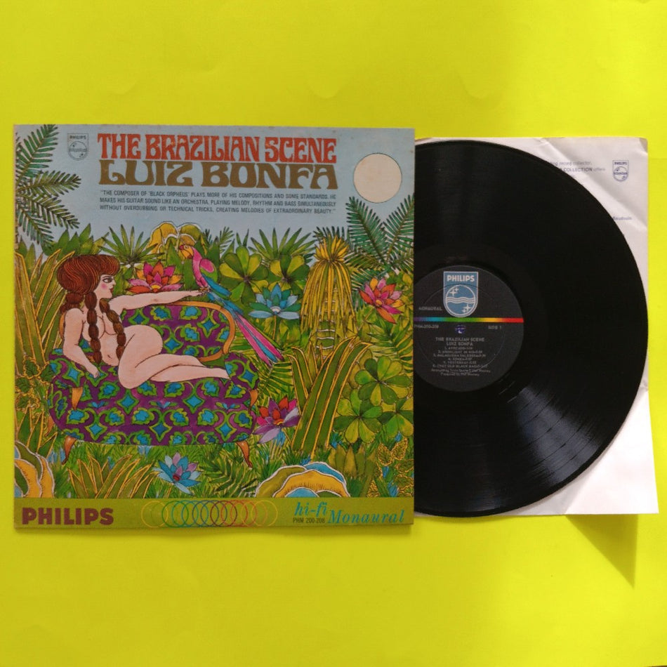 Luis Bonfa - The Brazilian Scene OG MONO - 1966 - PHM 200-208 - Used - EX - Vinyl