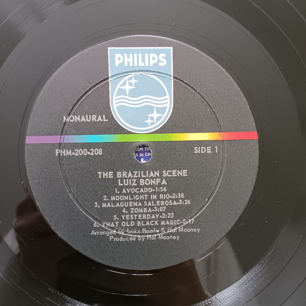 Luis Bonfa - The Brazilian Scene OG MONO - 1966 - PHM 200-208 - Used - EX - Vinyl