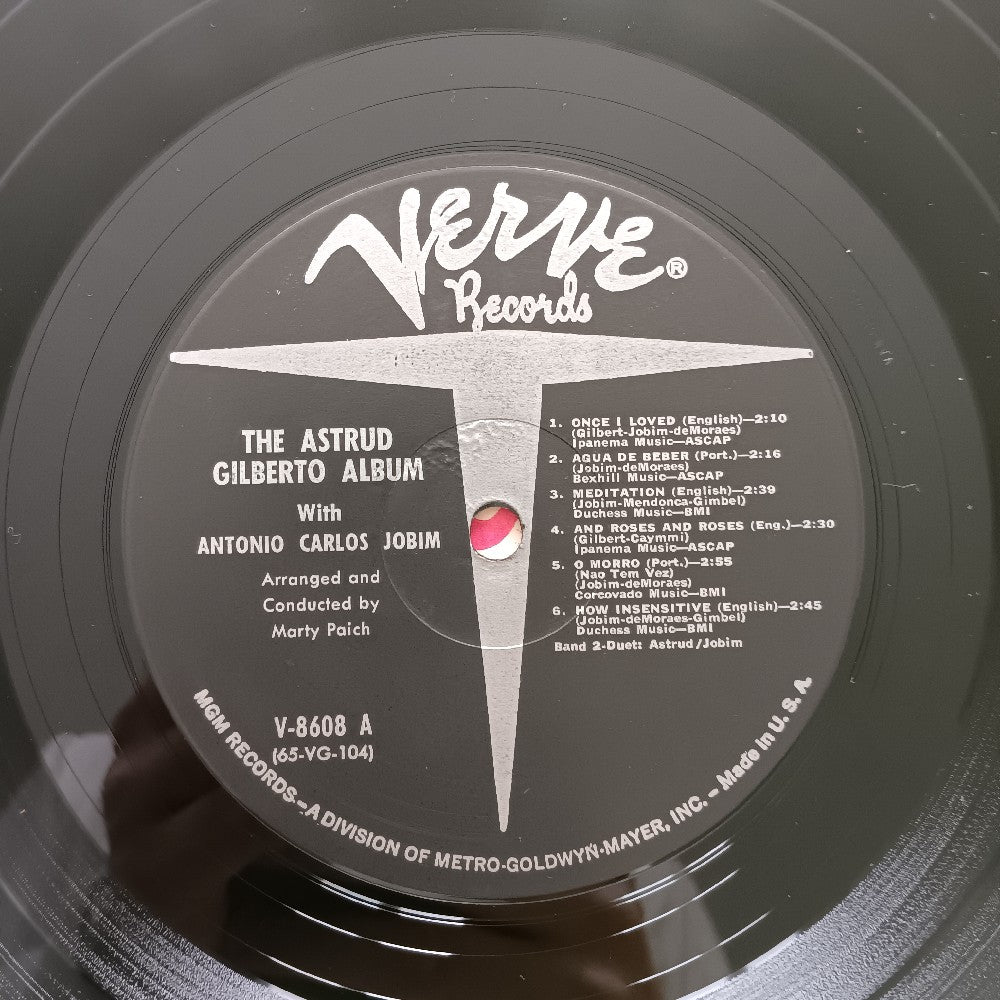 Astrud Gilberto - The Astrud Gilberto Album OG MONO RVG - 1965 - V-8608 - Used - EX - Vinyl
