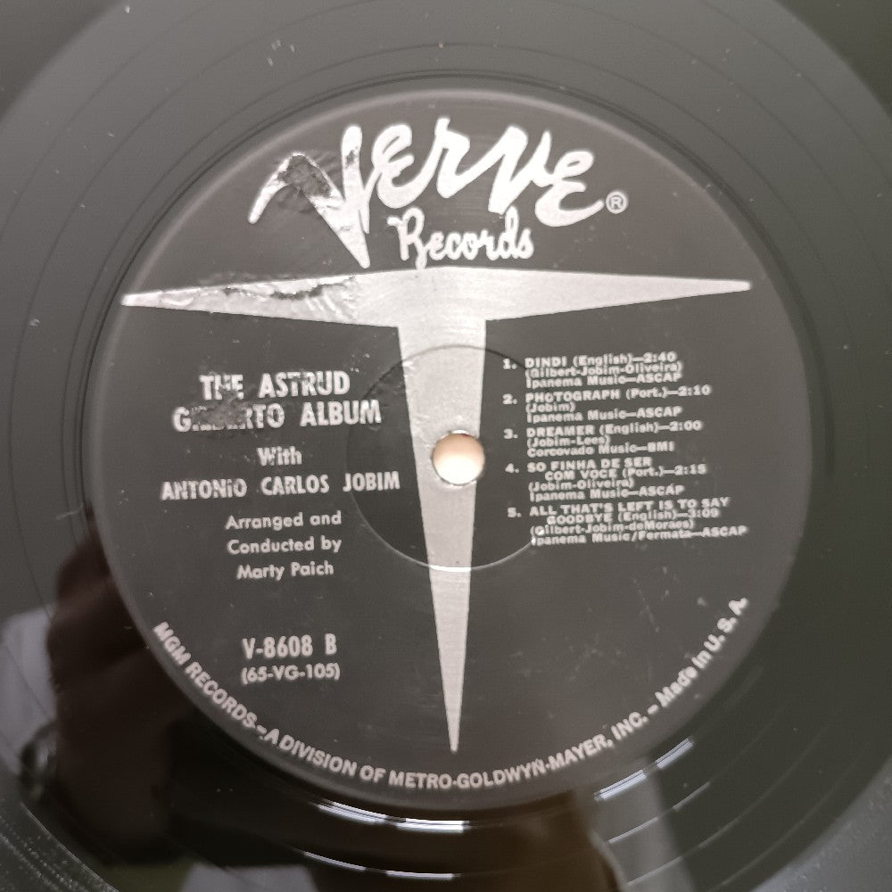 Astrud Gilberto - The Astrud Gilberto Album OG MONO RVG - 1965 - V-8608 - Used - EX - Vinyl