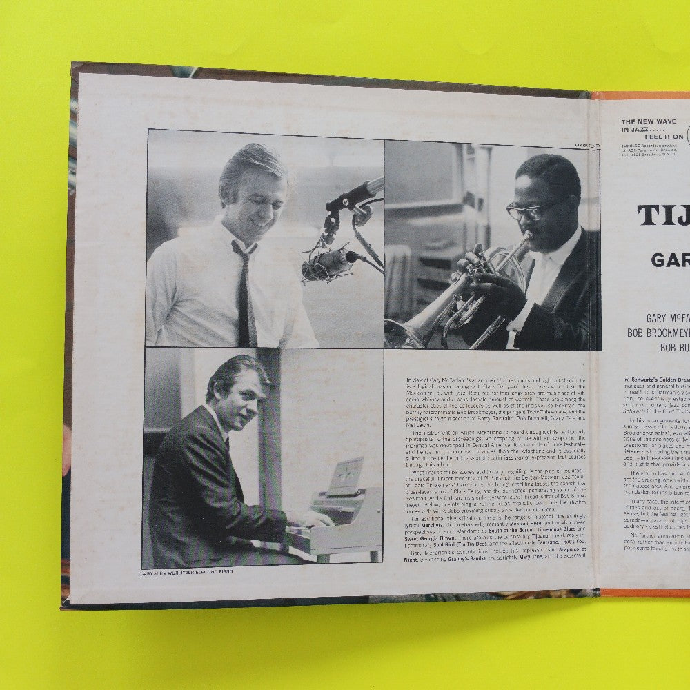 Gary McFarland & Clark Terry - Tijuana Jazz OG MONO RVG - 1966 - A-9104 - Used - EX - Vinyl
