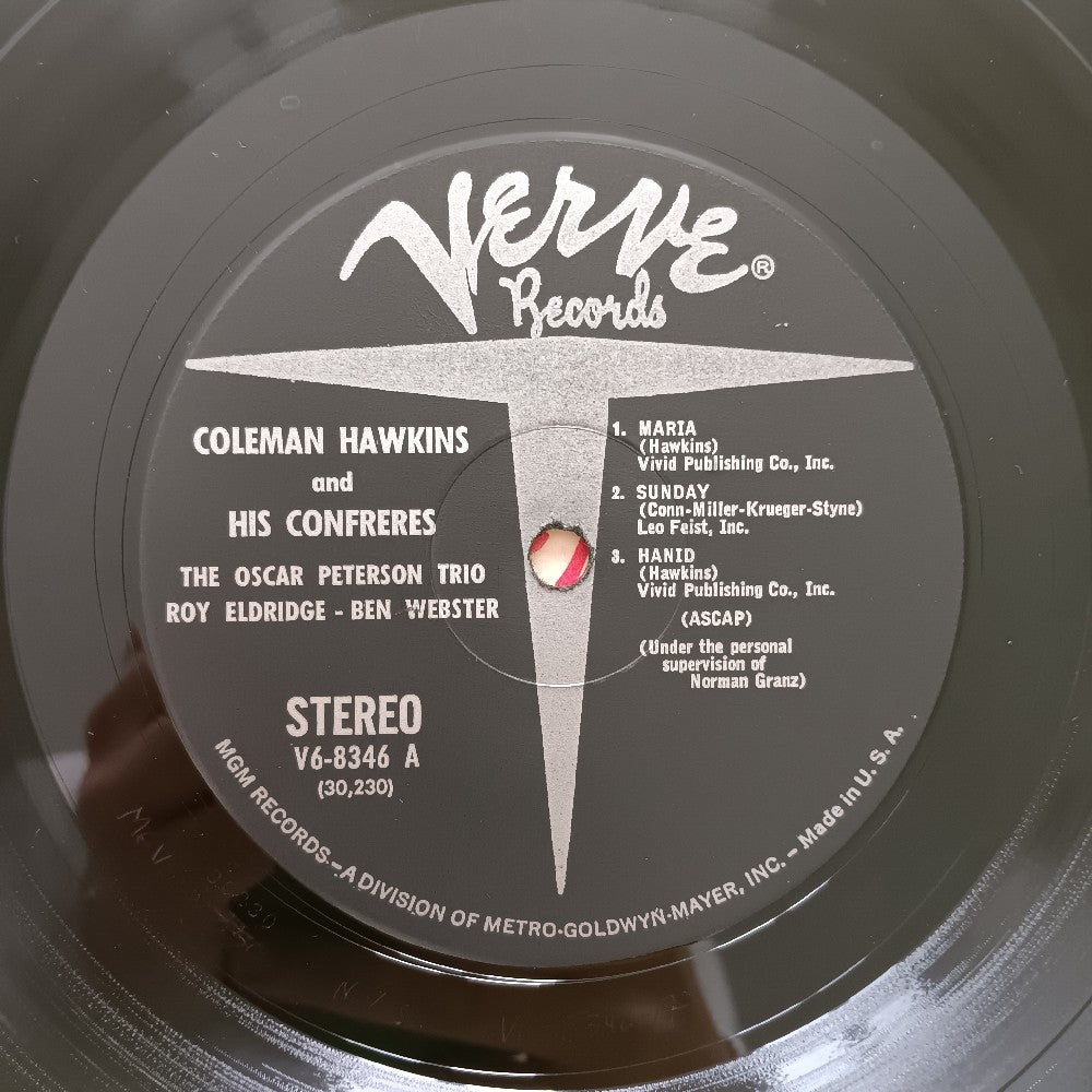 Coleman Hawkins - And Confreres OG STEREO - 1963 - V6-8346 - Used - EX - Vinyl