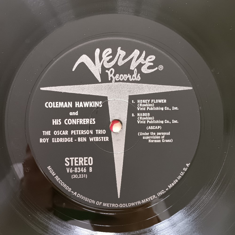 Coleman Hawkins - And Confreres OG STEREO - 1963 - V6-8346 - Used - EX - Vinyl