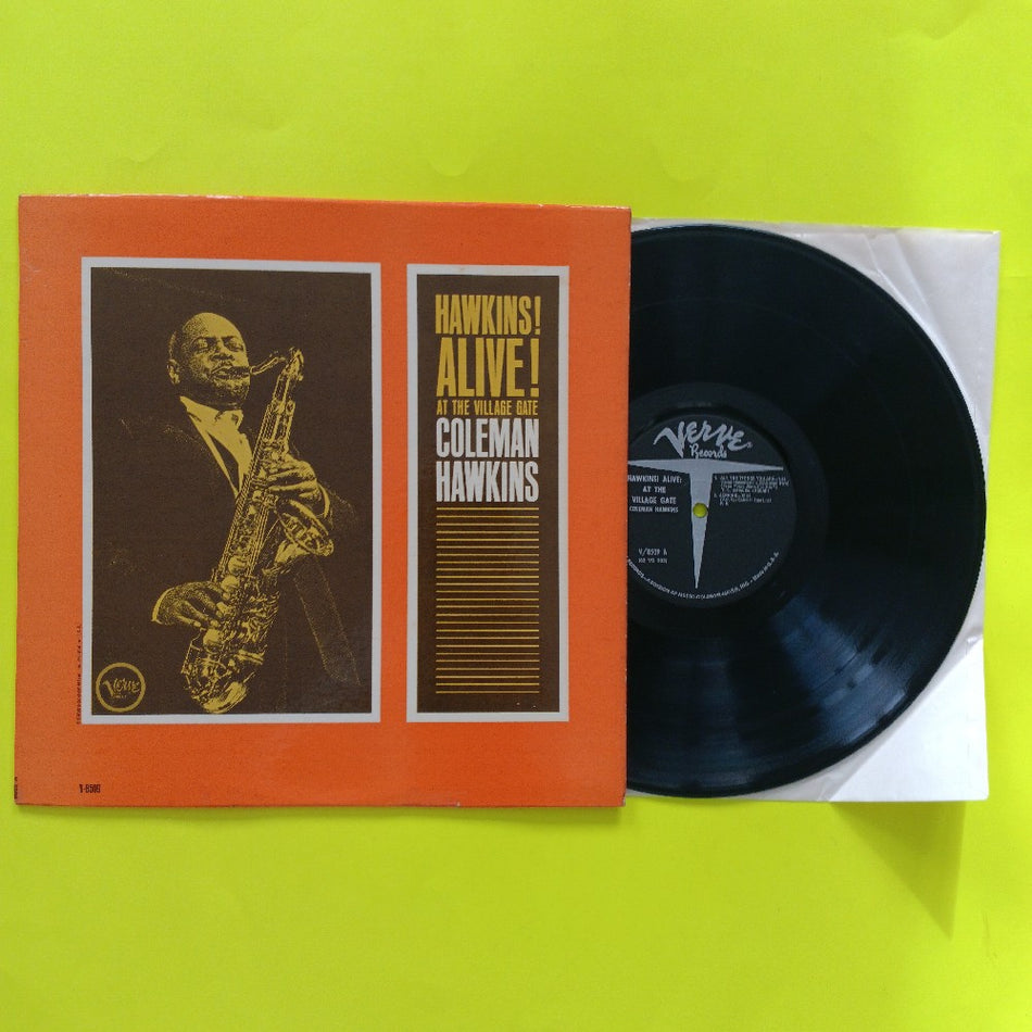 Coleman Hawkins - Alive! At The Village Gate OG MONO - 1963 - V-8509 - Used - EX - Vinyl