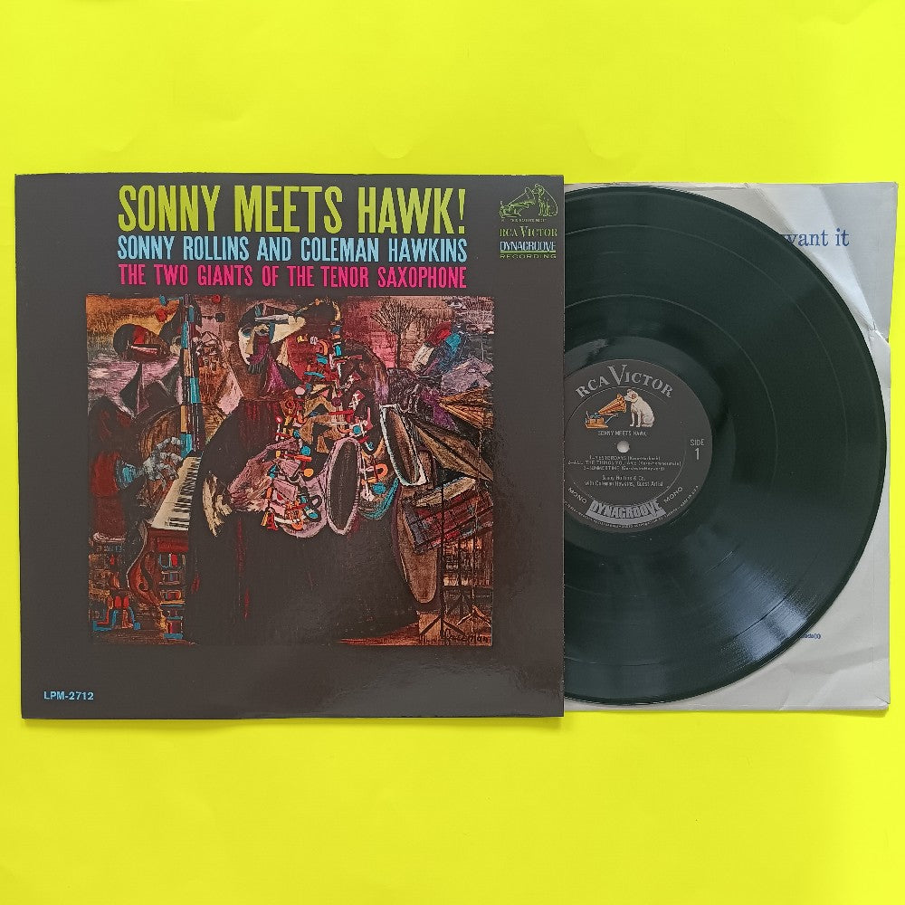 Sonny Rollins & Coleman Hawkins - Sonny Meets Hawk OG MONO - 1963 - LPM-2712 - Used - EX - Vinyl