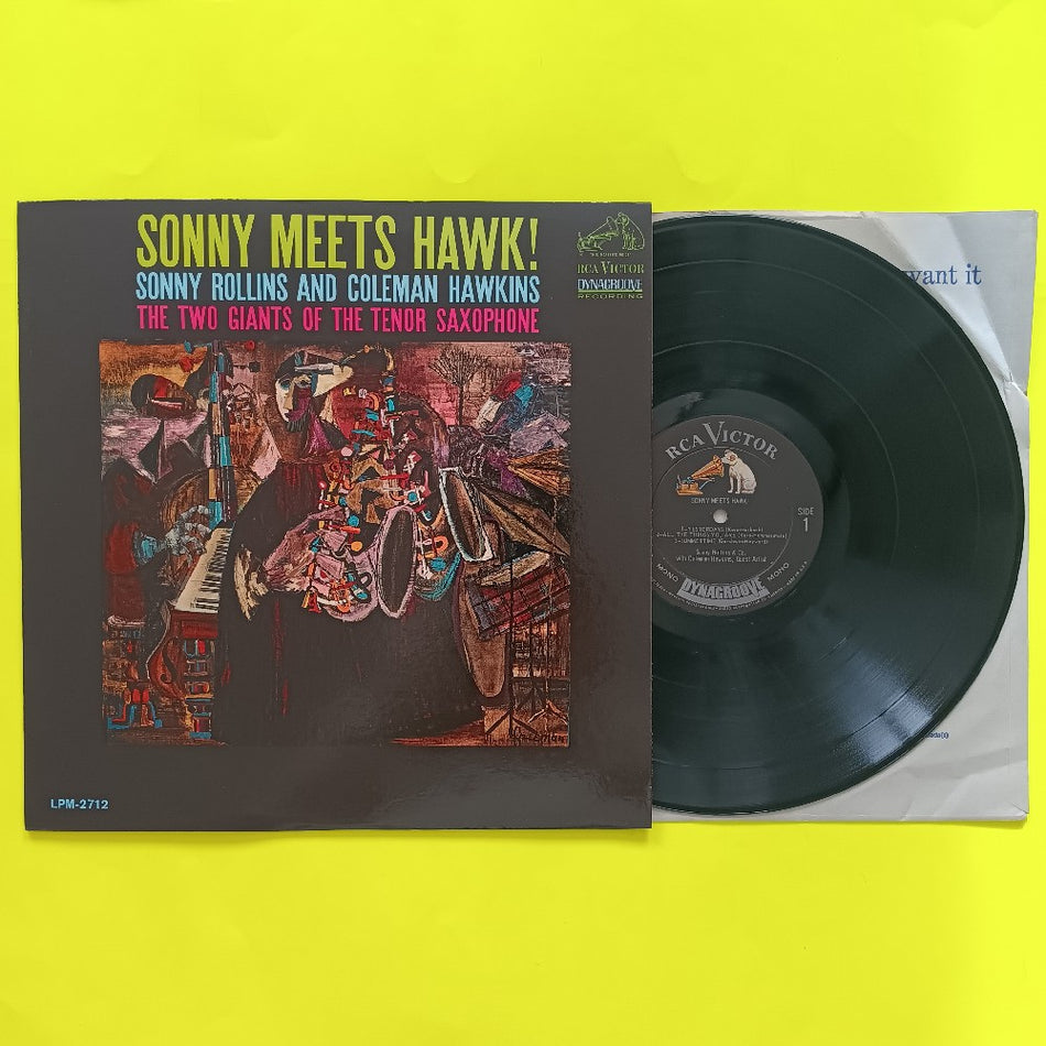 Sonny Rollins & Coleman Hawkins - Sonny Meets Hawk OG MONO - 1963 - LPM-2712 - Used - EX - Vinyl