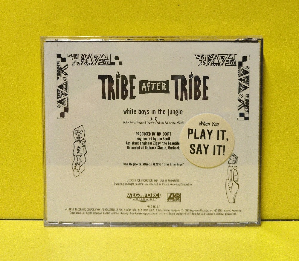 Tribe After Tribe - White Boys In The Jungle - 1991 - PRCD 3873-2 - Used - EX - CDs - CD Single - Promo