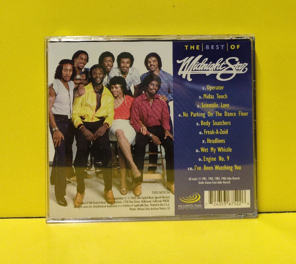 Midnight Star - The Best Of Midnight Star - 2002 - 72435-36752-2-6 - Used - EX - CDs