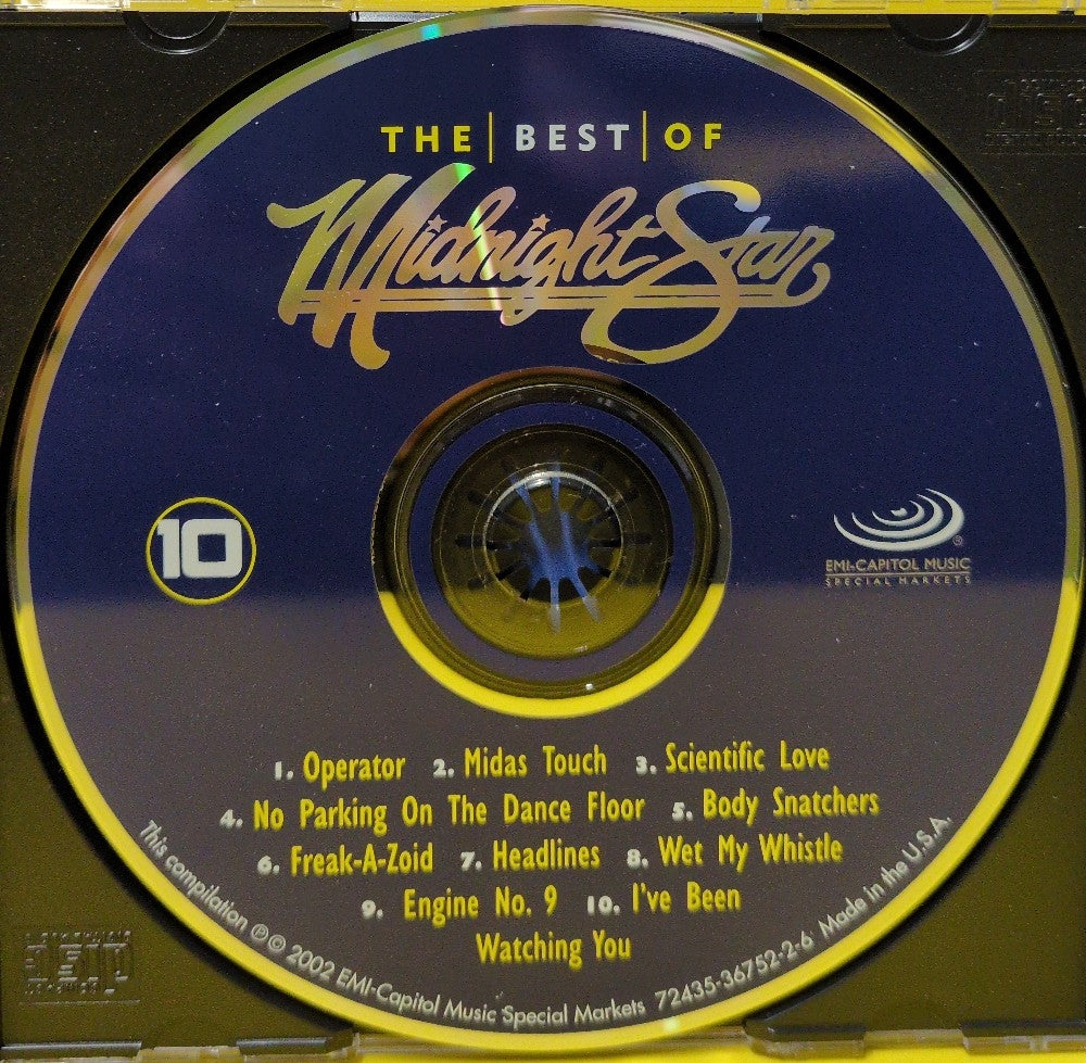 Midnight Star - The Best Of Midnight Star - 2002 - 72435-36752-2-6 - Used - EX - CDs