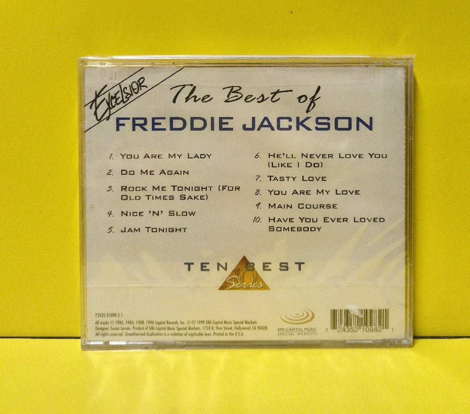 Freddie Jackson - The Best of Freddie Jackson - 1999 - 72435 21098 2 1 - New - Sealed - CDs