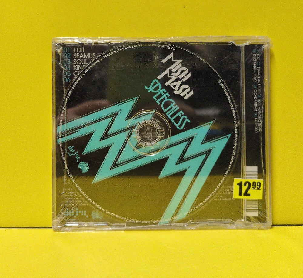 Mish Mash - Speechless - 2006 - DATA100CDS - New - Sealed - CDs - CD Single - Enhanced - UK Import