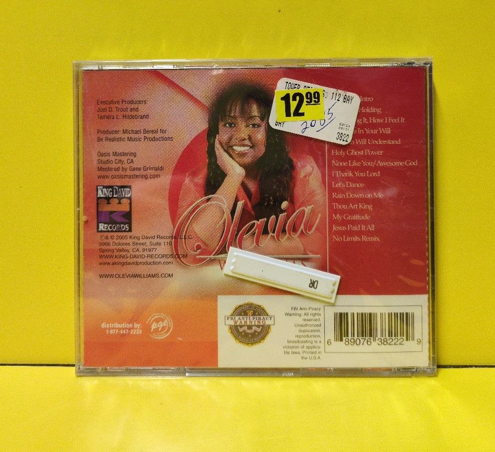 Olevia Williams - No Limits - 2005 - 6-8907638222-9 - New - Sealed - CDs
