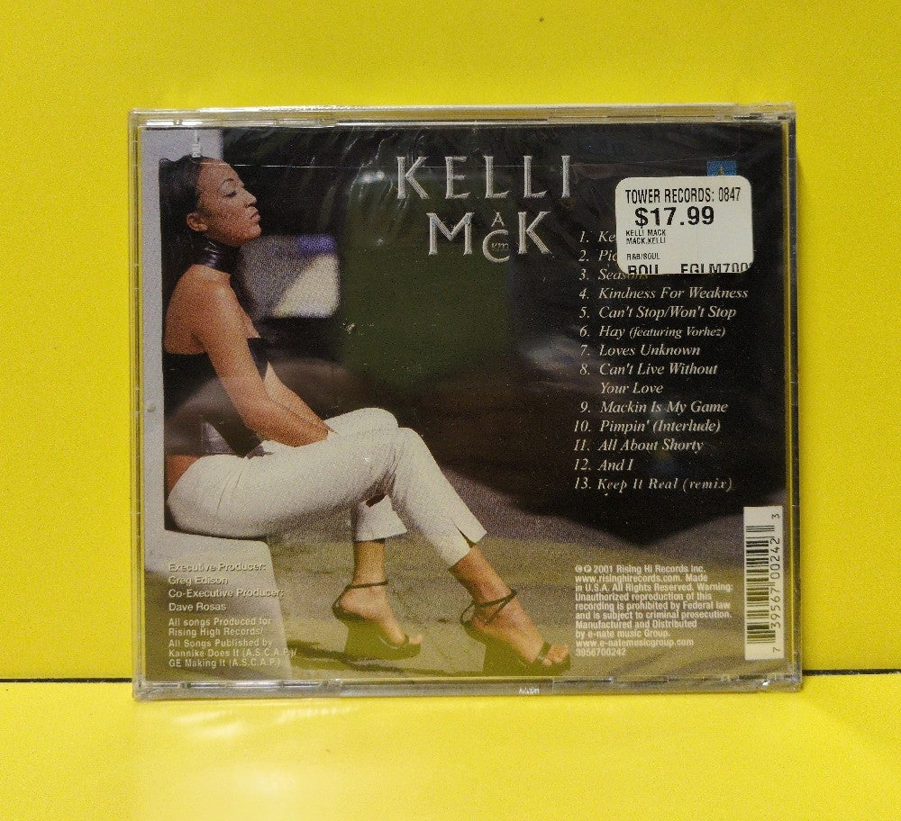 Kelli Mack - Kelli Mack - 2001 - 3956700242 - New - Sealed - CDs