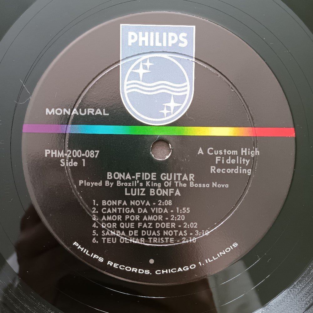 Luiz Bonfa - Brazil's King Of Bossa Nova And Guitar OG MONO - 1963 - PHM 200-087 - Used - VG++ - Vinyl